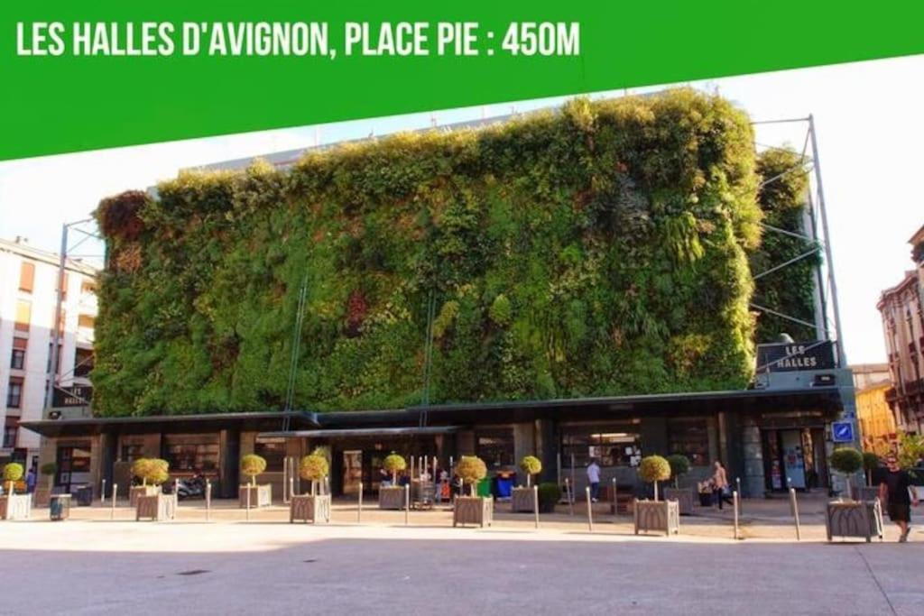 La Cachette De L'Horloge - Ac Clim - Wifi - 100M Palais Des Papes Apartment Avignon Ngoại thất bức ảnh